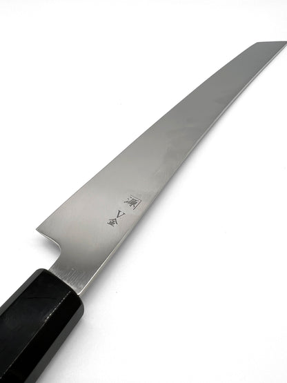 Shigeki Tanaka VG-10 Damascus 300MM Sakimaru with Ebony Handle