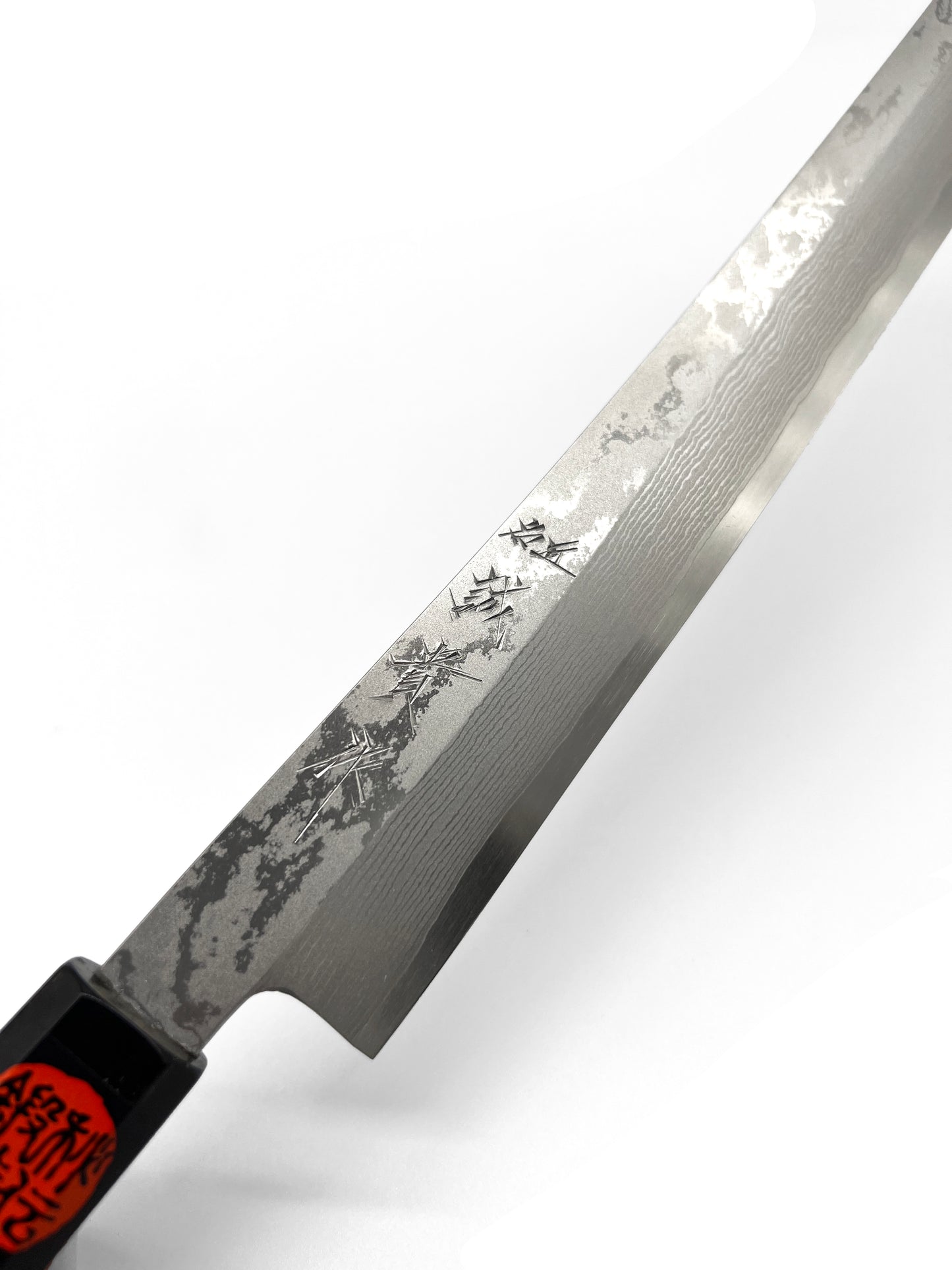 Shigeki Tanaka VG-10 Damascus 300MM Sakimaru with Ebony Handle