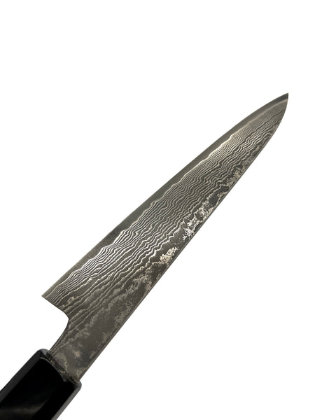 Shigeki Tanaka SG2/R2 33 Layered Damascus 150mm Petty ( Black Series )
