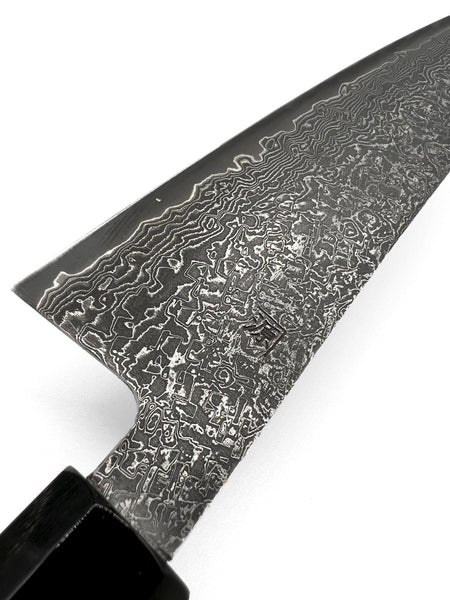 Shigeki Tanaka SG2/R2 33 Layered Damascus 210mm Gyuto ( Black Edition )