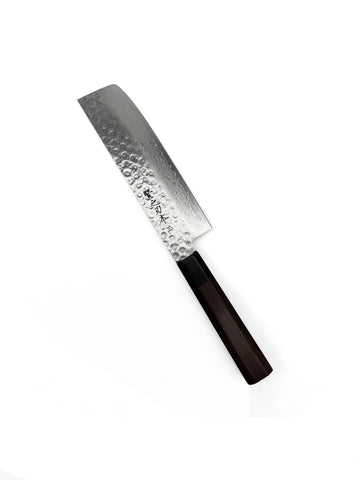 45 Layered Damascus Nakiri 180mm