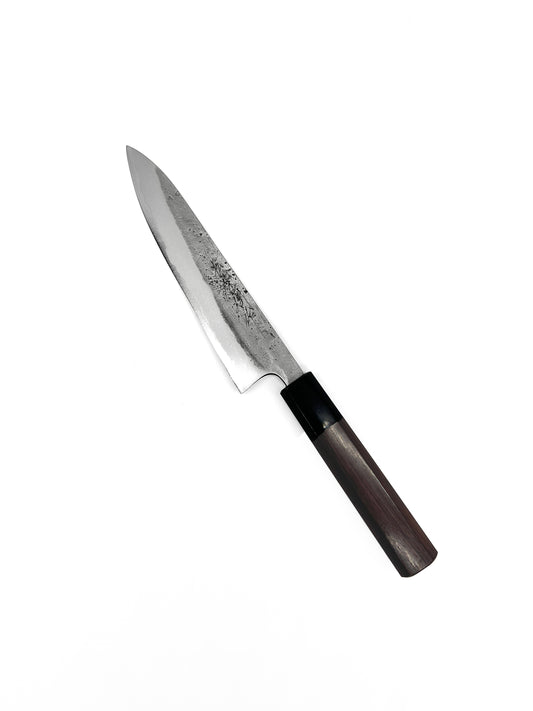 Katsuto Tanaka masaru knives Malaysia Matsubara Japanese knives Aogami 2 nashiji 150mm petty carbon steel 
