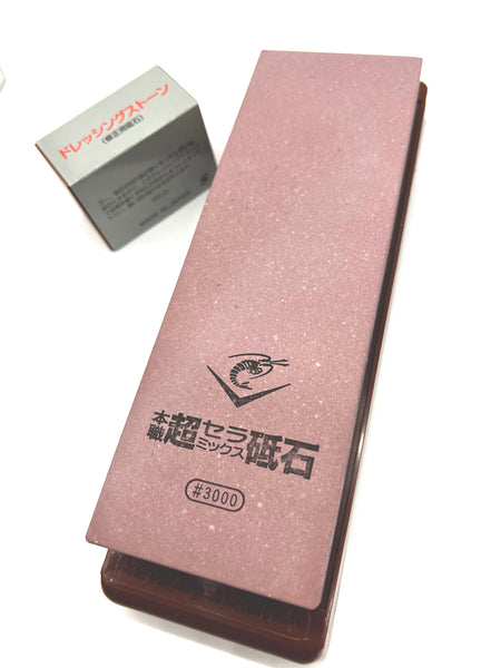 Naniwa Chosera #3000 with Stand and Nagura