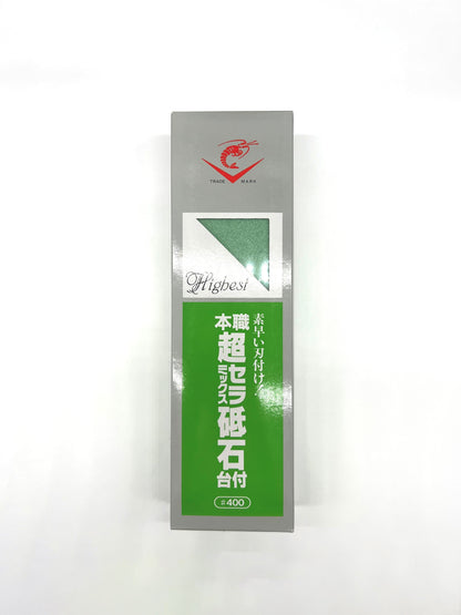 Naniwa Chosera #400 with Stand and Nagura