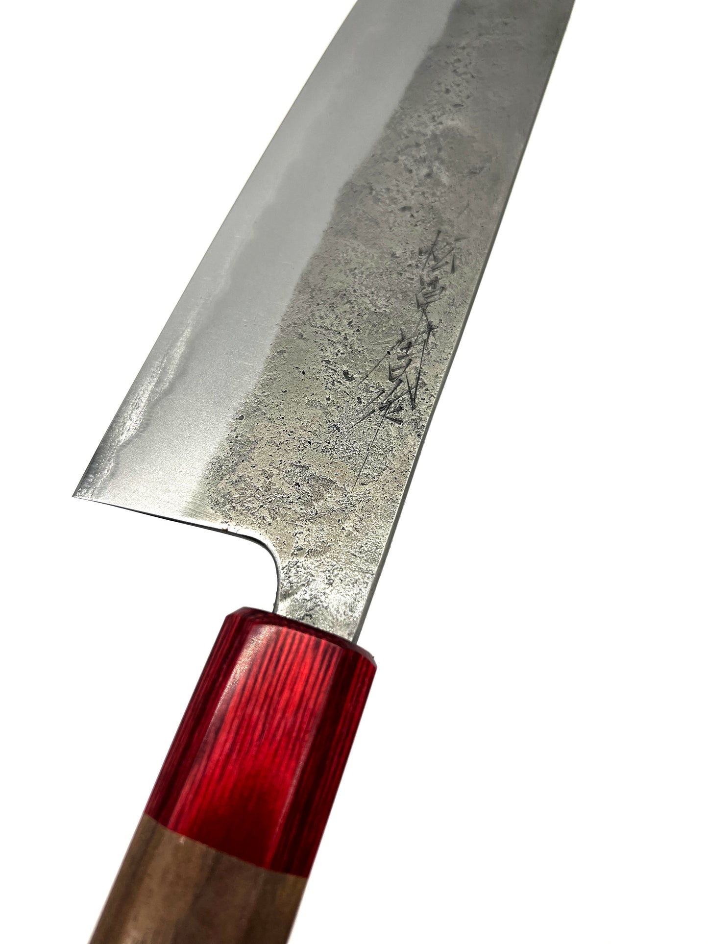 masaru knives , Malaysia , Matsubara , katsuto tanaka , Japanese , Japan , handforged , Aogami #2 , carbon steel , bunka 180mm