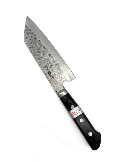 teruyasu Fujiwara Malaysia Japanese knives knife kitchen shirogami #1 carbon steel white 1 chef knife maboroshi 165mm santoku masaru 