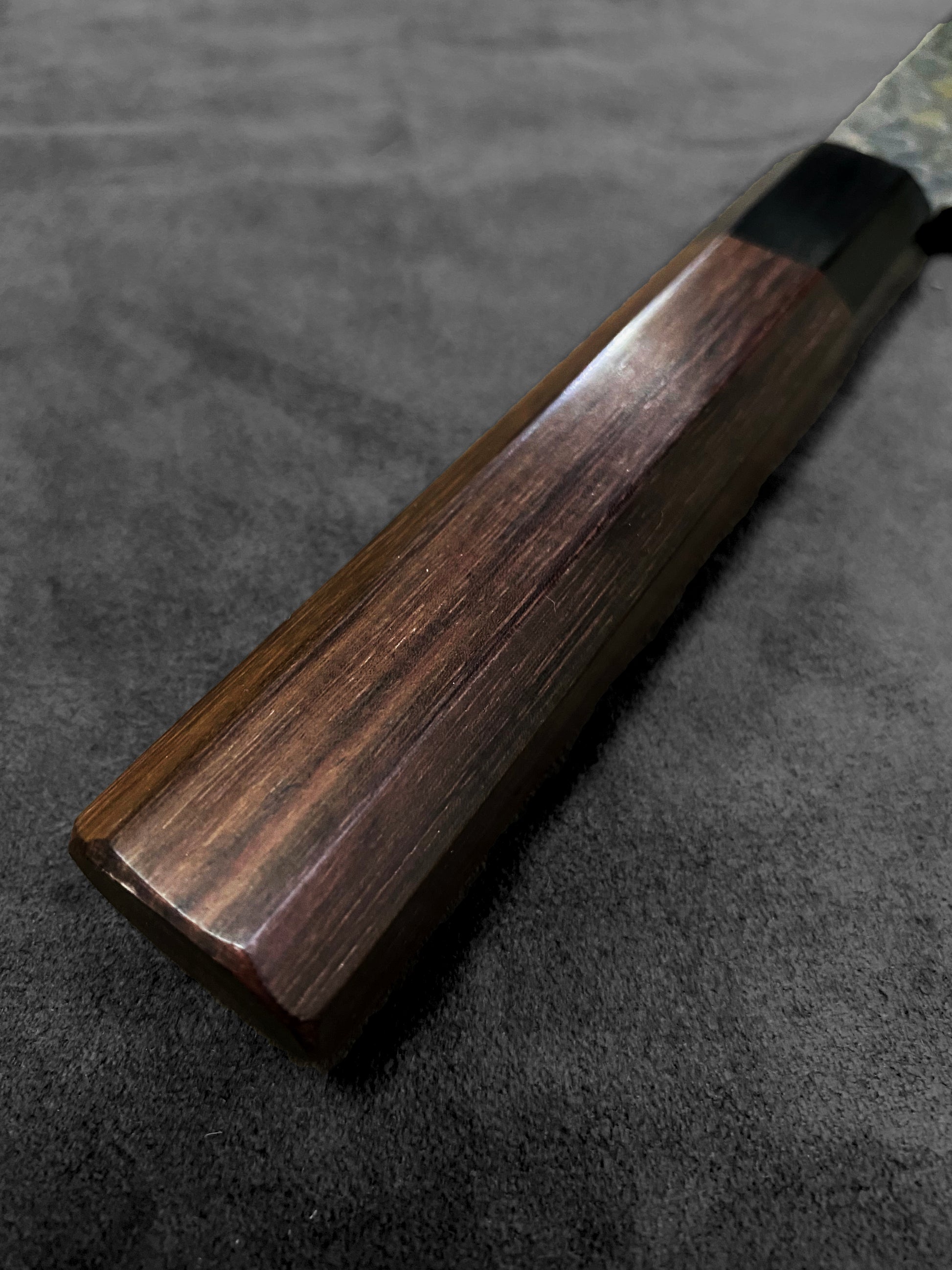 Damascus, 45 layered, 240mm, made in japan, Malaysia, masaru knives, masaru, Japan, wahandle, aus10, sujihiki, slicer