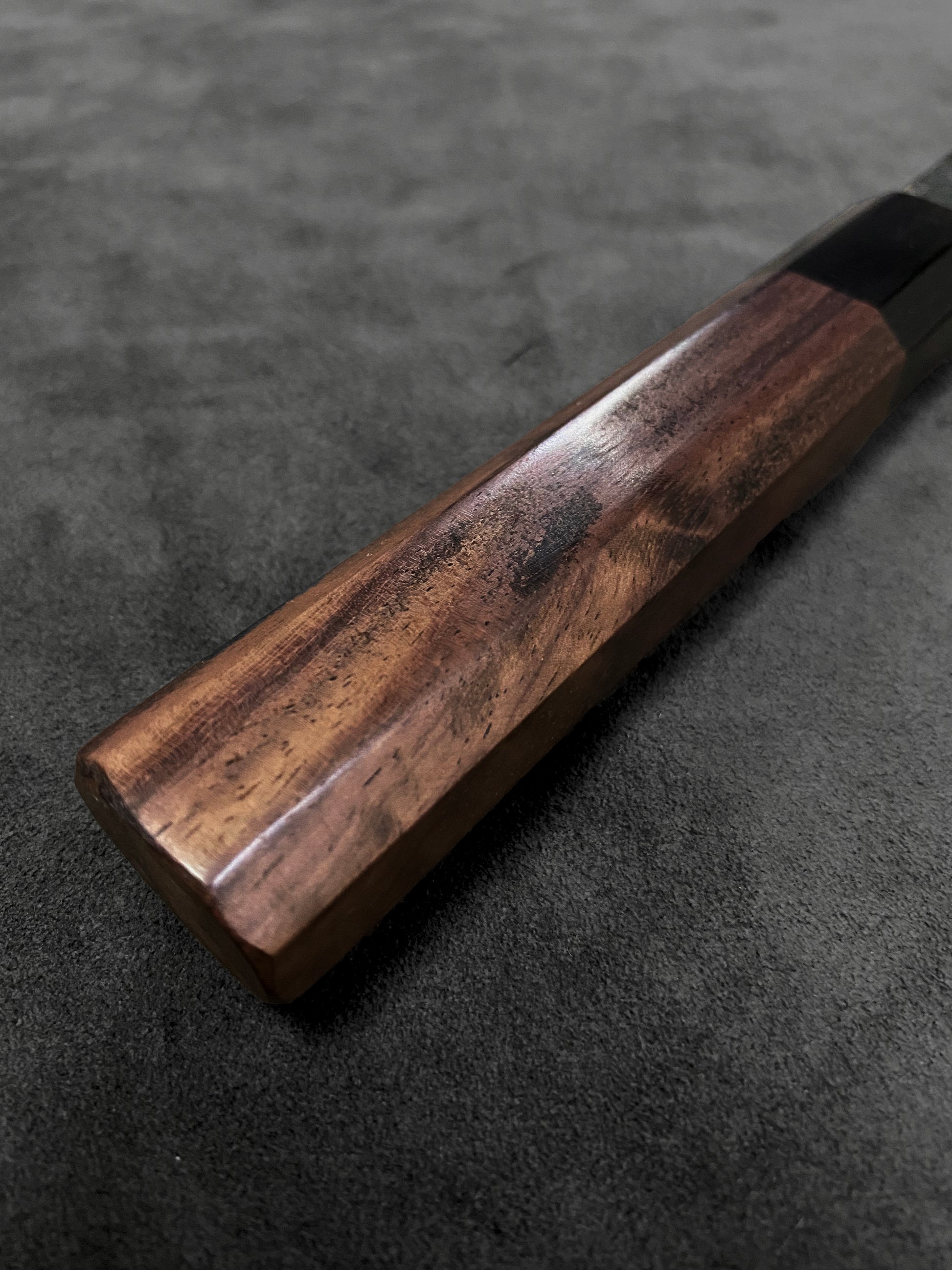 Damascus, 45 layered, 210mm, made in japan, Malaysia, masaru knives, masaru, Japan, wahandle, aus10, santoku