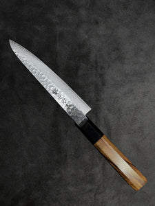 Damascus, 45 layered, 210mm, madeinjapan, Malaysia, masaruknives, masaru, Japan, wahandle, aus10, petty