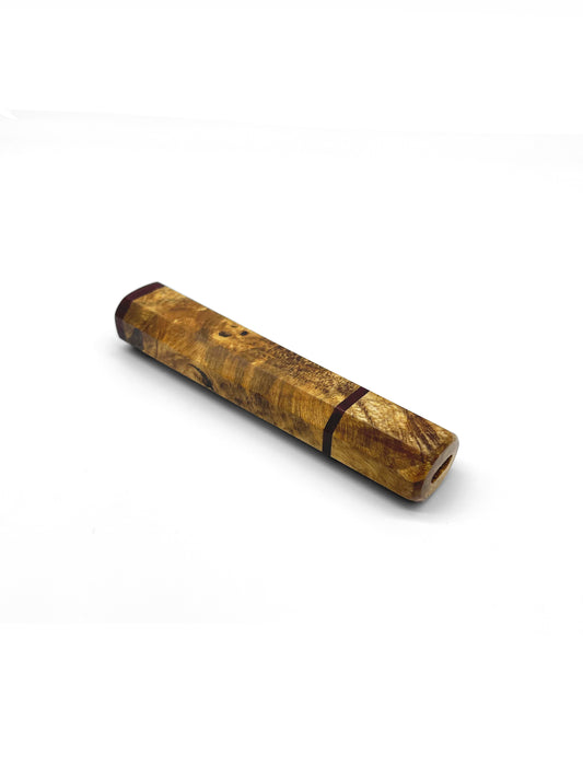 WA Handle - Yellow Gold Burl