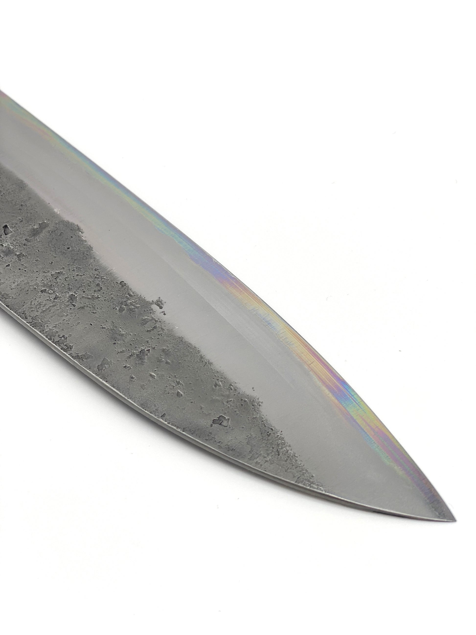 masaru knives Malaysia matsubara katsuto tanaka Japanese Japan carbon steel Aogami 2 blue steel multipurpose chef hand forged nashiji gyuto 210mm santoku 