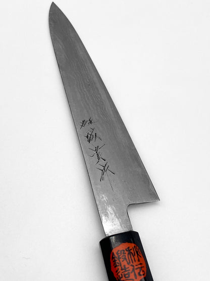Shigeki Tanaka Aogami #2 Damascus Petty 150mm