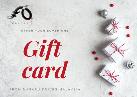 Masaru Knives Malaysia Gift Cards